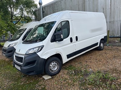 Lot 41 - 2019 (69 plate) Peugeot Boxer 335 PRO L3H2 Bhdi Panel Van NON RUNNER Euro 6