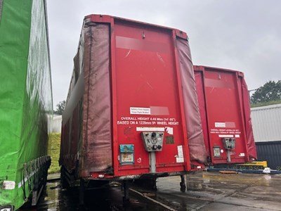 Lot 26 - 2008 Samro Curtainside Trailer