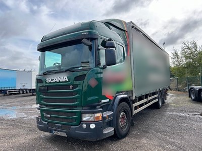 Lot 4 - 2016 Scania G320 Rigid Curtainside Euro 6