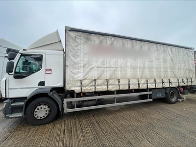 Lot 5 - 2019 (68 Plate) Renault D18 4x2 Rigid Curtainside Euro 6