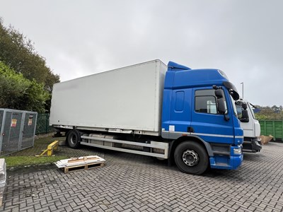 Lot 9 - 2011 (61 plate) DAF CF 75.360 4x2 Rigid Box Euro 5