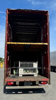 Lot 27 - 2014 Cartwright Double Deck Step Frame Curtainside Trailer