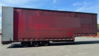 Lot 27 - 2014 Cartwright Double Deck Step Frame Curtainside Trailer