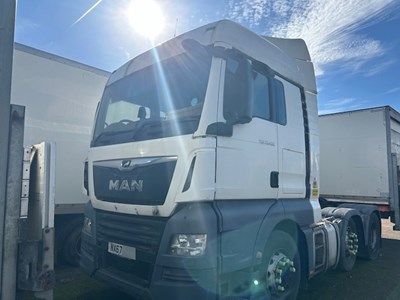 Lot 42 - 2017 (67 plate) MAN TGX 26.460 6x2 Tractor Unit NON RUNNER Euro 6