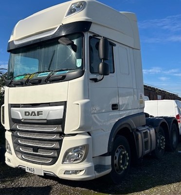 Lot 45 - 2018 (68 Plate) DAF XF 480 6x2 Tractor Unit Euro 6