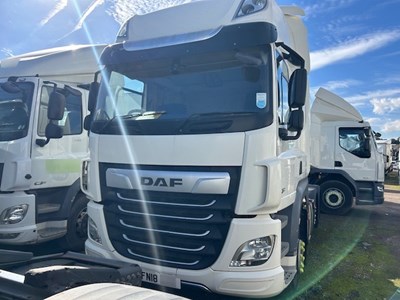 Lot 99 - 2018 DAF CF 480 6x2 Tractor Unit Euro 6 NON RUNNER