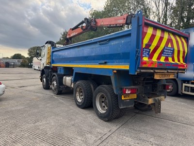 Lot 2 - 2014 DAF CF 400 8x4 Rigid Tipper Grab Euro 6