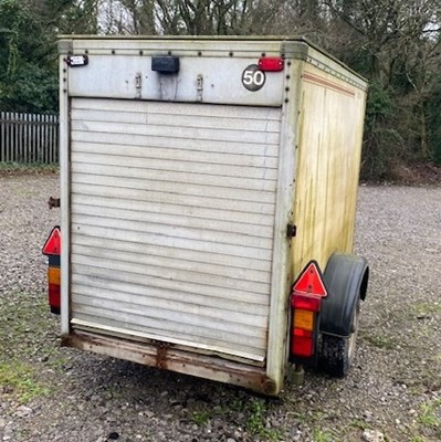 Lot 38 - Box Trailer with Roller Shutter Doors