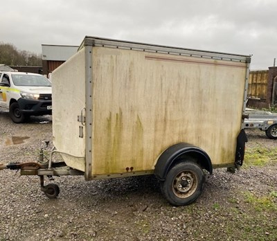Lot 38 - Box Trailer with Roller Shutter Doors