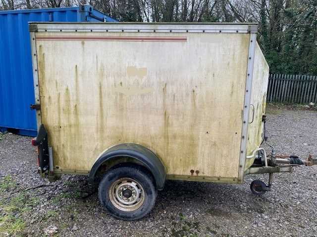 Lot 38 - Box Trailer with Roller Shutter Doors