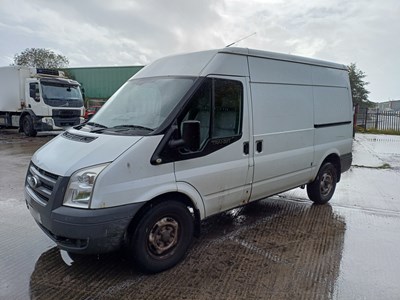 Lot 12 - 2011 Ford Transit 140 T350 Panel Van AWD Euro 4