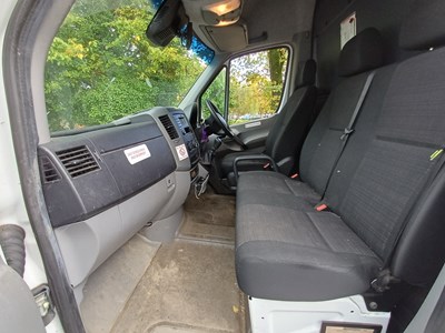 Lot 13 - 2017 Mercedes Sprinter 513 CDI 4x2 panel van with cherry picker Versalift boom Euro 6