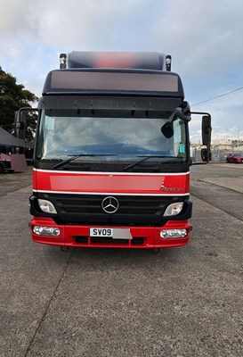 Lot 116 - 2009 Mercedes 818L 7.5 Tonne HGV Pantechnicon Euro 3