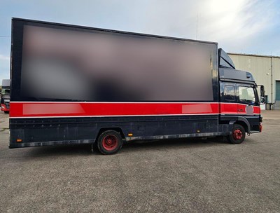 Lot 117 - 2009 Mercedes 818L 7.5 Tone HGV Pantechnicon Euro 3