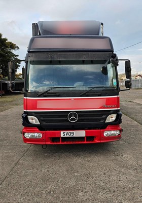 Lot 117 - 2009 Mercedes 818L 7.5 Tone HGV Pantechnicon Euro 3