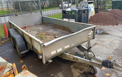 Lot 58 - Ifor Williams 2500 kg Twin Trailer