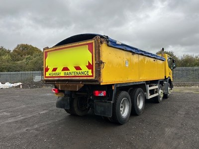 Lot 24 - 2018 (68 Plate) Scania P410 XT 8x4 Tipper Euro 6