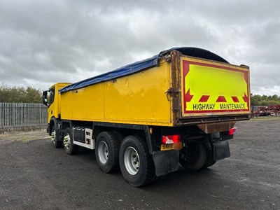Lot 24 - 2018 (68 Plate) Scania P410 XT 8x4 Tipper Euro 6