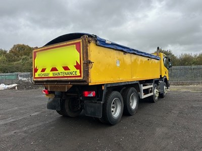 Lot 24 - 2018 (68 Plate) Scania P410 XT 8x4 Tipper Euro 6