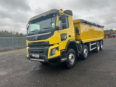 Lot 33 - 2019 Volvo FM 420 8x4 Tipper Euro 6