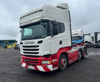 Lot 8 - 2016 Scania R450 6x2 Tractor Unit Euro 6