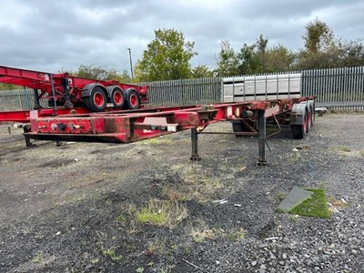 Lot 51 - 2006 Cartwright SK39A Skeleton Trailer