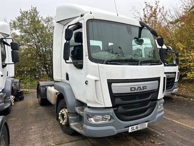 Lot 3 - 2016 DAF LF 220 FT 4x2 Tractor Unit Euro 6