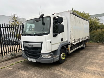 Lot 13 - 2016 DAF LF 180 FA Rigid Curtainside Euro 6