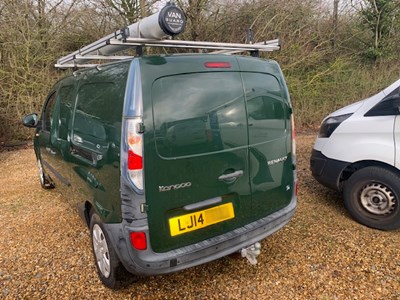 Lot 28 - 2014 Renault Kangoo Maxi LL21 ZE Electric Van