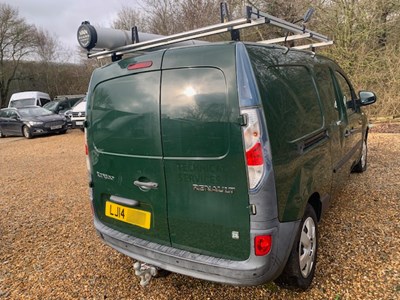 Lot 28 - 2014 Renault Kangoo Maxi LL21 ZE Electric Van