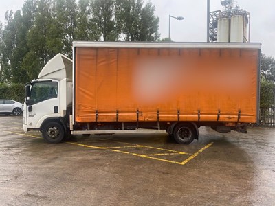 Lot 29 - 2019 Isuzu Forward N75.190 Rigid Curtainside Euro 6