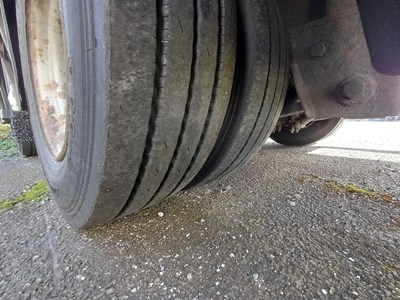 Lot 37 - Truck & Trailer 182ATTC 16000 Kg Tandem Axle Curtainside