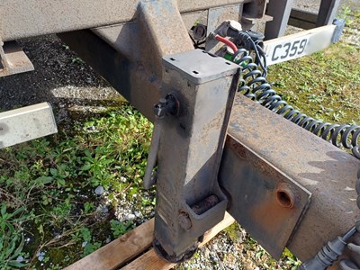 Lot 37 - Truck & Trailer 182ATTC 16000 Kg Tandem Axle Curtainside