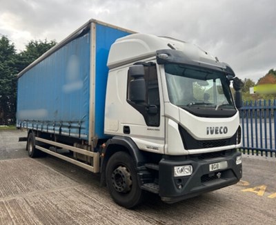 Lot 20 - 2018 Iveco 180.250 Eurocargo Rigid Curtainside Euro 6