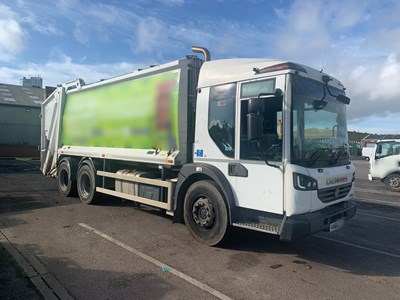 Lot 25 - 2017 (66 Plate) Dennis Eagle Elite 6 6x4 26t Refuse Vehicle Euro 6