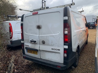 Lot 26 - 2014 (64 plate) Vauxhall Vivaro Non Runner Euro 5b