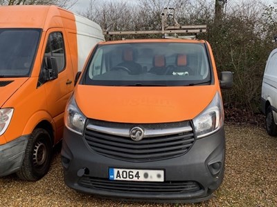 Lot 26 - 2014 (64 plate) Vauxhall Vivaro Non Runner Euro 5b