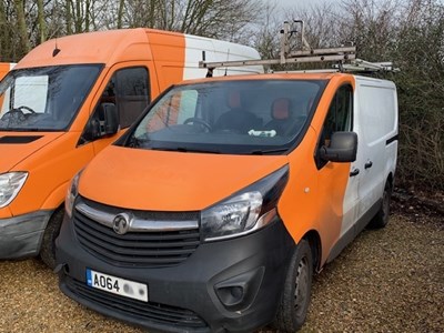 Lot 26 - 2014 (64 plate) Vauxhall Vivaro Non Runner Euro 5b