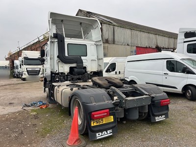 Lot 81 - 2019 (69 Plate) DAF CF 450 FT 4x2 Tractor Unit Euro 6 NON RUNNER