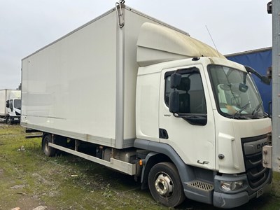 Lot 55 - 2018 (67 Plate) DAF LF 180 Rigid Box Euro 6 NON RUNNER