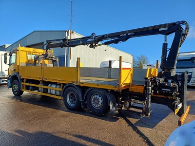 Lot 11 - 2015 Mercedes Arocs 6x2 Brick Grab Lorry Euro 6