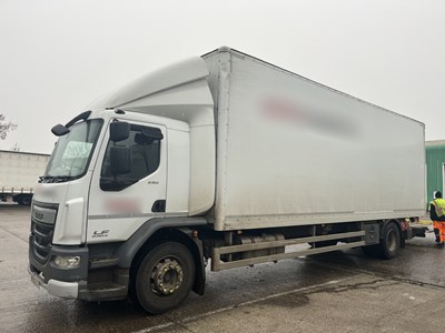 Lot 3 - 2016 (66 Plate) DAF LF 250 Rigid Box Euro 6