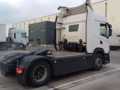 Lot 21 - 2021 Scania G410 4x2 Artic Gas Powered Tractor Unit Euro 6