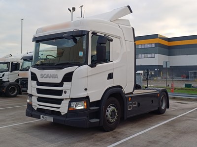 Lot 62 - 2021 Scania G410 4x2 Artic Gas Powered Tractor Unit Euro 6