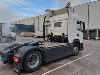 Lot 20 - 2021 Scania G410 4x2 Artic Gas Powered Tractor Unit Euro 6