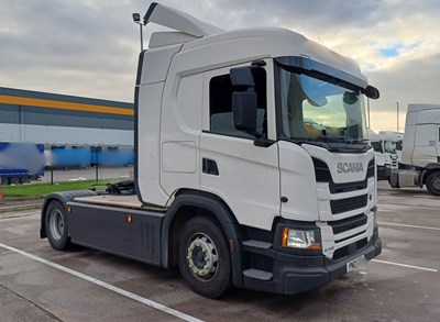 Lot 20 - 2021 Scania G410 4x2 Artic Gas Powered Tractor Unit Euro 6