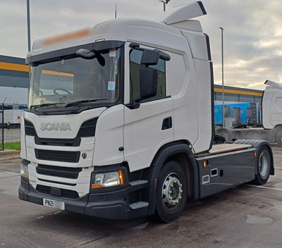 Lot 61 - 2021 Scania G410 18000KG 4x2 Artic Gas Powered Tractor Unit Euro 6