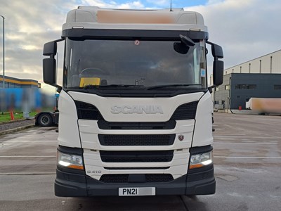 Lot 28 - 2021 Scania G410 18000KG 4x2 Artic Gas Powered Tractor Unit Euro 6