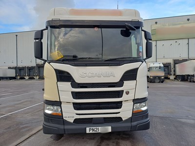 Lot 22 - 2021 Scania G410 Artic Gas Powered 4x2 Tractor Unit Euro 6