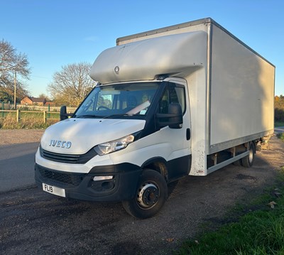 Lot 19 - 2019 Iveco Daily 70C18 Luton Box with Roller Shutters Tuck Away Tail Lift Euro 6